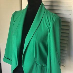 Green blazer